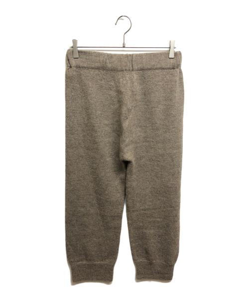 Lauren Manoogian（ローレン マヌージアン）Lauren Manoogian (ローレン マヌージアン) ニットイージーパンツ ブラウン サイズ:1の古着・服飾アイテム