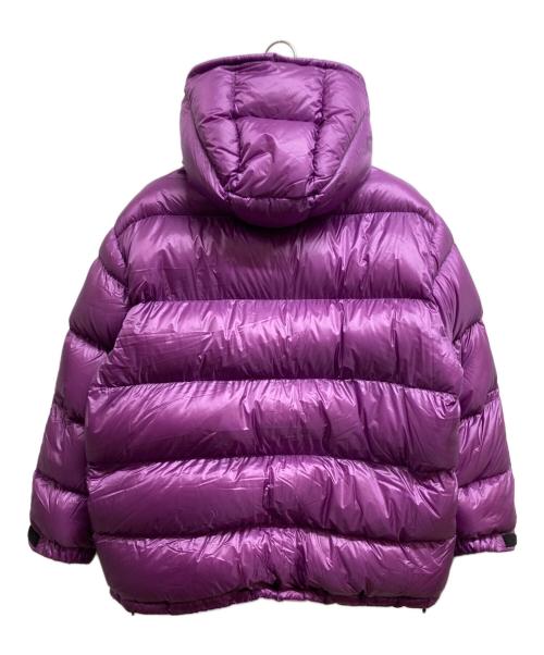NANGA（ナンガ）NANGA (ナンガ) PILGRIM SURF+SUPPLY (ピルグリム サーフサプライ) Expendition daown hoodie ダウンジャケット パープル サイズ:Lの古着・服飾アイテム