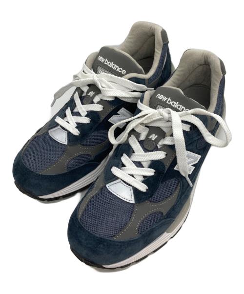 NEW BALANCE（ニューバランス）NEW BALANCE (ニューバランス) ローカットスニーカー ネイビー サイズ:UK8の古着・服飾アイテム