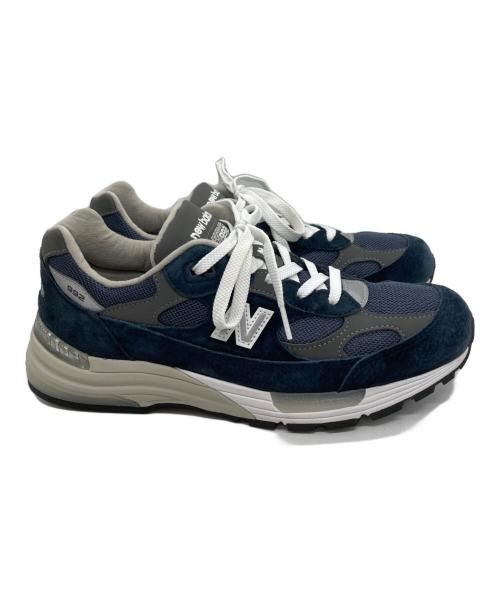 NEW BALANCE（ニューバランス）NEW BALANCE (ニューバランス) ローカットスニーカー ネイビー サイズ:UK8の古着・服飾アイテム