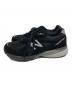 NEW BALANCE (ニューバランス) ローカットスニーカー ブラック サイズ:UK8：18000円