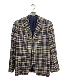 Rugby Ralph Lauren（ラグビーラルフローレン）の古着「チェック3Bジャケット」｜ネイビー