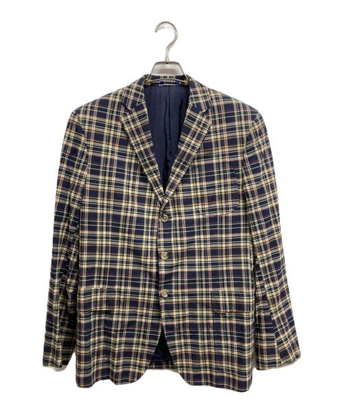Rugby Ralph Lauren（ラグビーラルフローレン）Rugby Ralph Lauren (ラグビーラルフローレン) チェック3Bジャケット ネイビー サイズ:不明の古着・服飾アイテム