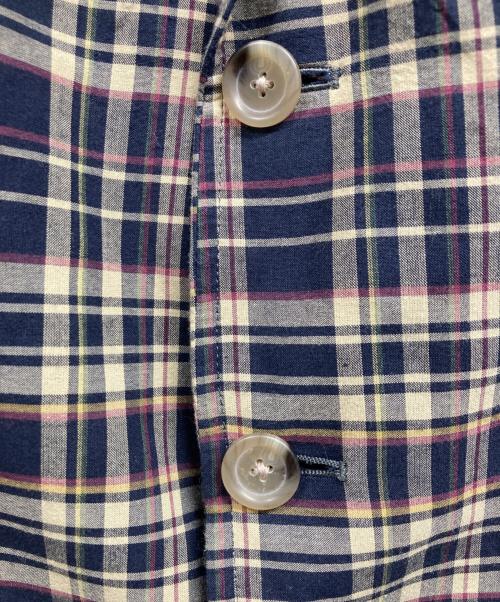 Rugby Ralph Lauren（ラグビーラルフローレン）Rugby Ralph Lauren (ラグビーラルフローレン) チェック3Bジャケット ネイビー サイズ:不明の古着・服飾アイテム