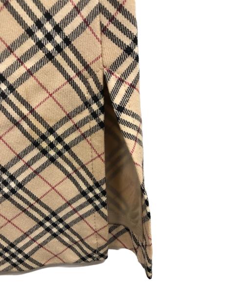 BURBERRY BLUE LABEL（バーバリー ブルー レーベル）BURBERRY BLUE LABEL (バーバリー ブルー レーベル) ノヴァチェックスカート/BURBERRY BLUE LABEL/BURBERRYスカート ベージュ サイズ:36の古着・服飾アイテム