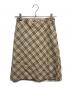 BURBERRY BLUE LABEL（バーバリー ブルー レーベル）の古着「ノヴァチェックスカート/BURBERRY BLUE LABEL/BURBERRYスカート」｜ベージュ