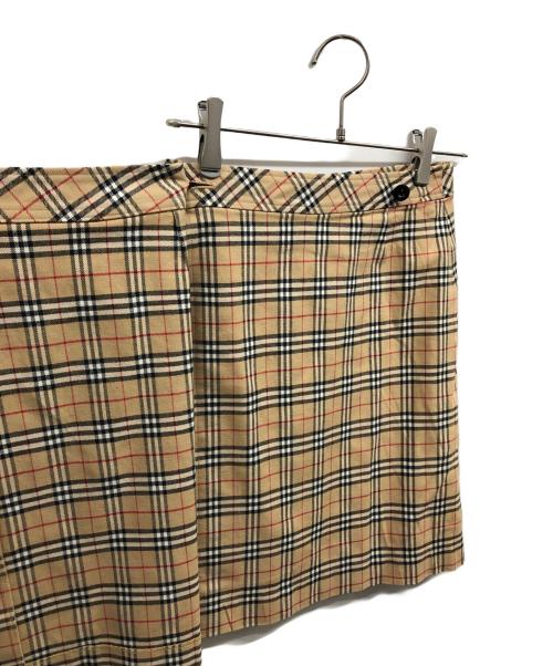 BURBERRY BLUE LABEL（バーバリー ブルー レーベル）BURBERRY BLUE LABEL (バーバリー ブルー レーベル) ノヴァチェックスカート/BURBERRY BLUE LABEL/BURBERRYスカート ベージュ サイズ:36の古着・服飾アイテム
