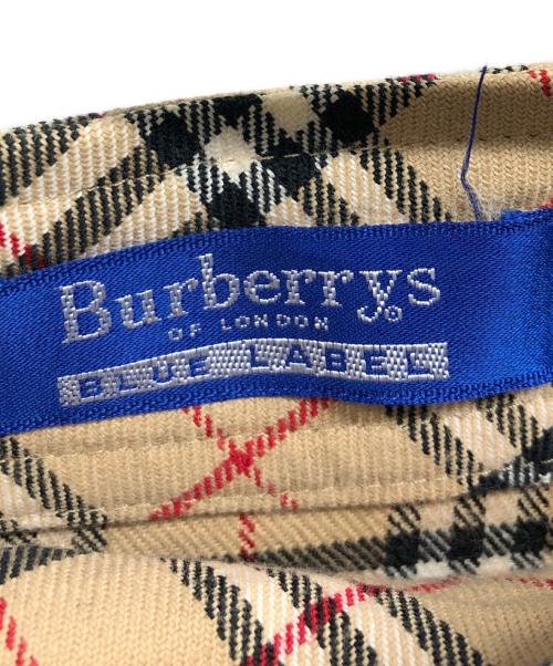 BURBERRY BLUE LABEL（バーバリー ブルー レーベル）BURBERRY BLUE LABEL (バーバリー ブルー レーベル) ノヴァチェックスカート/BURBERRY BLUE LABEL/BURBERRYスカート ベージュ サイズ:36の古着・服飾アイテム