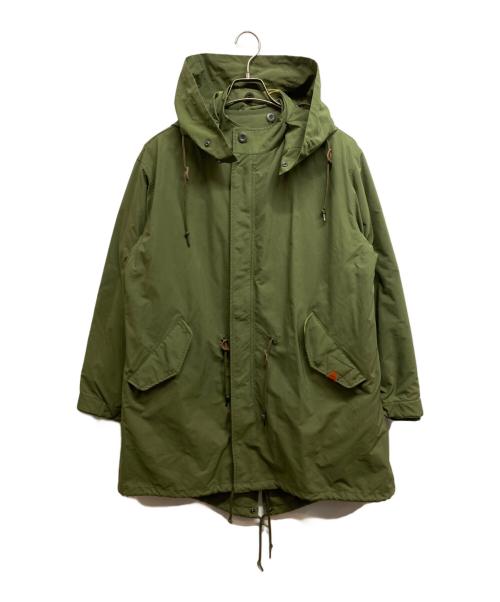 Denham（デンハム）Denham (デンハム) ライナー付モッズコート オリーブ サイズ:Mの古着・服飾アイテム