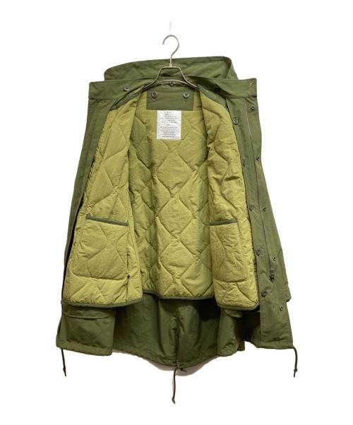 Denham（デンハム）Denham (デンハム) ライナー付モッズコート オリーブ サイズ:Mの古着・服飾アイテム