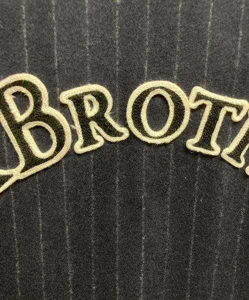 FOX BROTHERS（フォックスブラザーズ）FOX BROTHERS (フォックスブラザーズ) SKOOKUM (スクーカム) スタジャン ネイビー サイズ:Mの古着・服飾アイテム