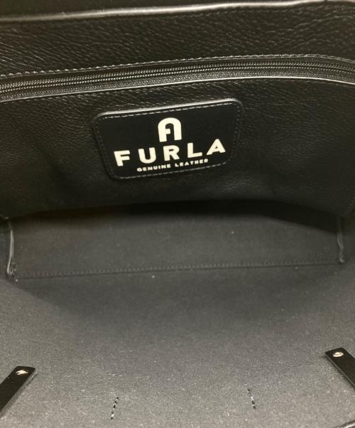 FURLA（フルラ）FURLA (フルラ) giove 2WAYハンドバッグ ブラックの古着・服飾アイテム