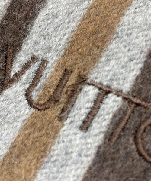 LOUIS VUITTON（ルイ ヴィトン）LOUIS VUITTON (ルイ ヴィトン) カシミヤブレンドストール ブラウンの古着・服飾アイテム