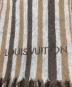 LOUIS VUITTON (ルイ ヴィトン) カシミヤブレンドストール ブラウン：18000円