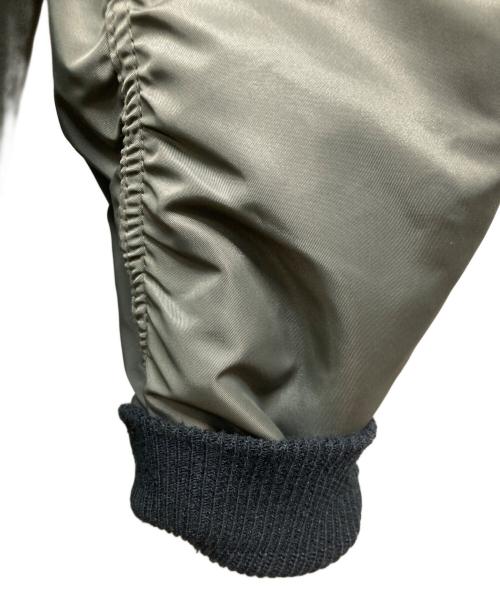 HOUSTON（ヒューストン）HOUSTON (ヒューストン) MA-1ジャケット グリーン サイズ:XXLの古着・服飾アイテム