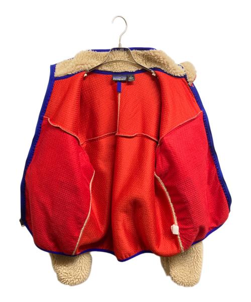 Patagonia（パタゴニア）Patagonia (パタゴニア) Classic Retro Cardigan ベージュ×ブルー サイズ:Mの古着・服飾アイテム