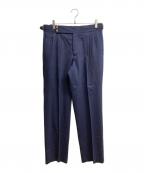 PT TORINOピーティートリノ）の古着「タックウールトラウザー」｜ネイビー