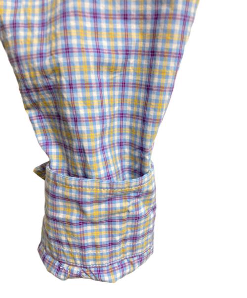 Acne studios（アクネ ストゥディオス）Acne studios (アクネ ストゥディオス) チェックシャツ パープル×ブルー サイズ:46の古着・服飾アイテム