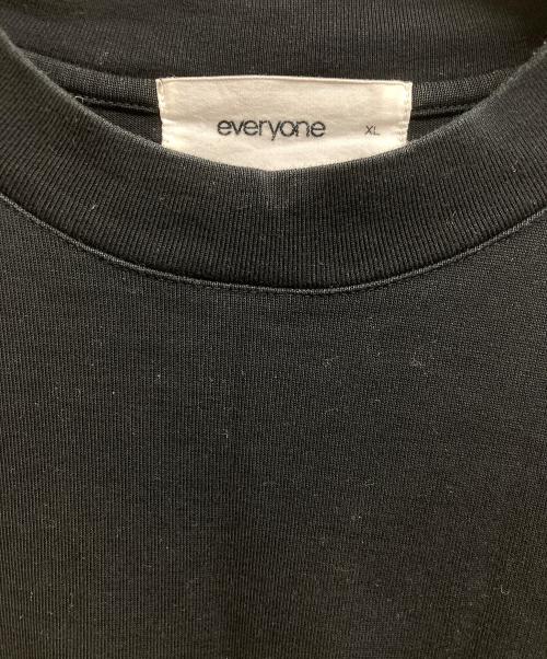 everyone（エブリワン）everyone (エブリワン) ロングスリーブTシャツ ブラック サイズ:XLの古着・服飾アイテム