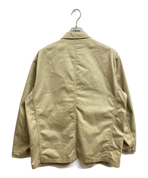 nanamica（ナナミカ）nanamica (ナナミカ) テーラードジャケット ベージュ サイズ:Lの古着・服飾アイテム