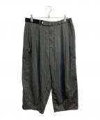 Graphpaper×is-nessグラフペーパー×イズネス）の古着「Vintage Wool Balloon Chef pants」｜グレー