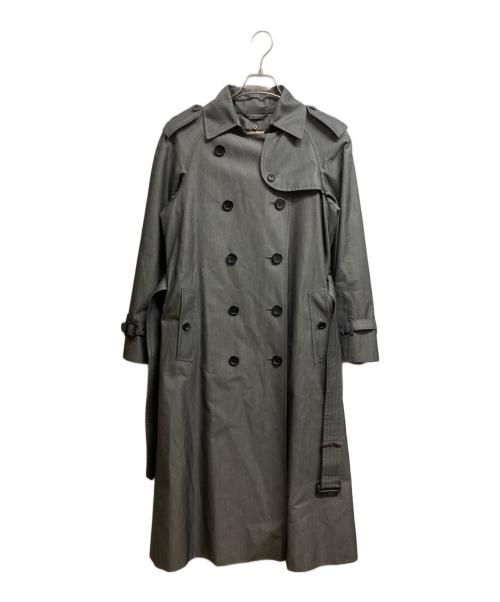BURBERRY LONDON（バーバリーロンドン）BURBERRY LONDON (バーバリーロンドン) ノバチェックライナー付トレンチコート グレー サイズ:38の古着・服飾アイテム