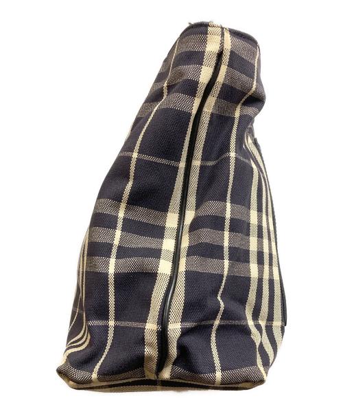 BURBERRY LONDON（バーバリーロンドン）BURBERRY LONDON (バーバリーロンドン) キャンバストートバッグ ブラックの古着・服飾アイテム