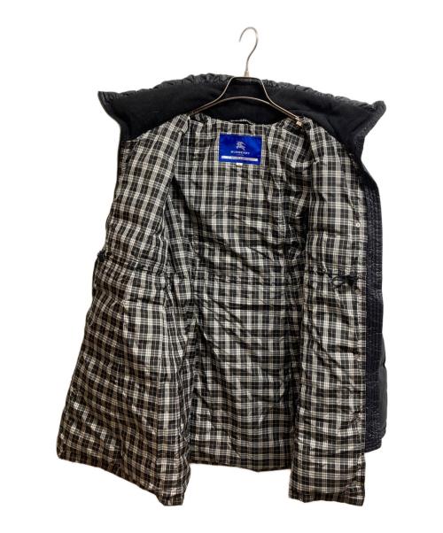 BURBERRY BLUE LABEL（バーバリーロンドンブルーレーベル）BURBERRY BLUE LABEL (バーバリーロンドンブルーレーベル) ダウンコート ネイビー サイズ:40の古着・服飾アイテム