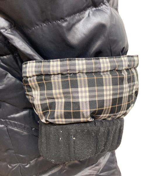 BURBERRY BLUE LABEL（バーバリーロンドンブルーレーベル）BURBERRY BLUE LABEL (バーバリーロンドンブルーレーベル) ダウンコート ネイビー サイズ:40の古着・服飾アイテム