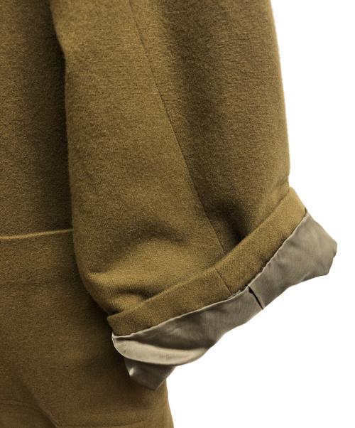 AURALEE（オーラリー）AURALEE (オーラリー) SUPER SOFT WOOL FLANNEL JACKET オリーブ サイズ:3の古着・服飾アイテム