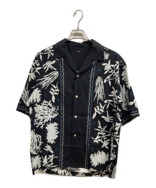 Wild Life Tailor（ワイルドライフテイラー）Wild Life Tailor (ワイルドライフテイラー) ハワイアン ショートスリーブ シャツ ブラック サイズ:Mの古着・服飾アイテム