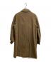 FRANKLIN TAILORED (フランクリンテーラード) ツイードステンカラーコート ブラウン サイズ:3：9000円