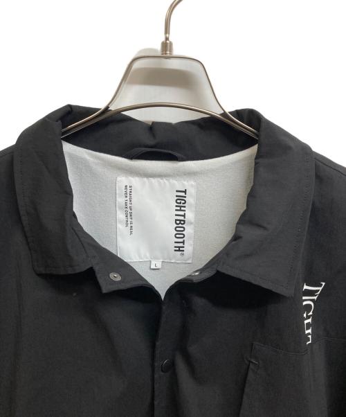 TIGHTBOOTH PRODUCTION（タイトブースプロダクション）TIGHTBOOTH PRODUCTION (タイトブースプロダクション) STRAIGHT UP COACH JKT ブラック サイズ:Lの古着・服飾アイテム