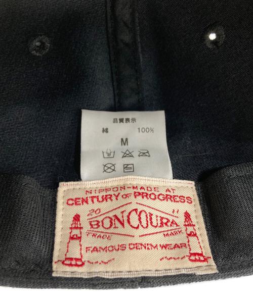 BONCOURA（ボンクラ）BONCOURA (ボンクラ) キャップ ブラックの古着・服飾アイテム