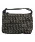 FENDI (フェンディ) ズッキーノ ハンドポーチ ブラウン：13000円