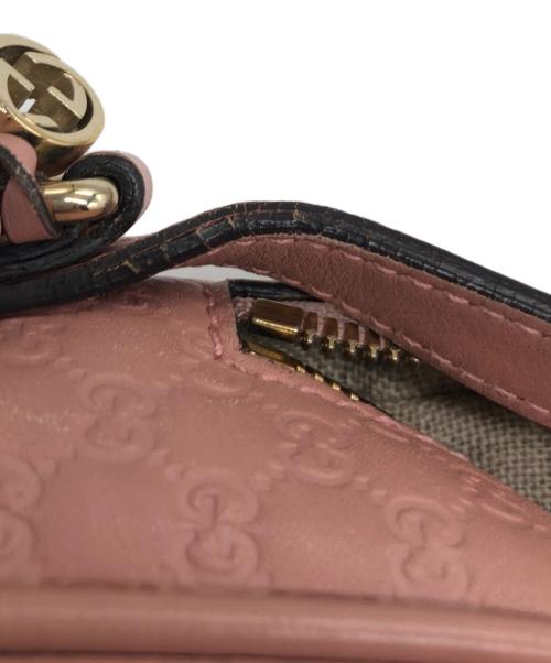 GUCCI（グッチ）GUCCI (グッチ) ショルダーバッグ ピンクの古着・服飾アイテム