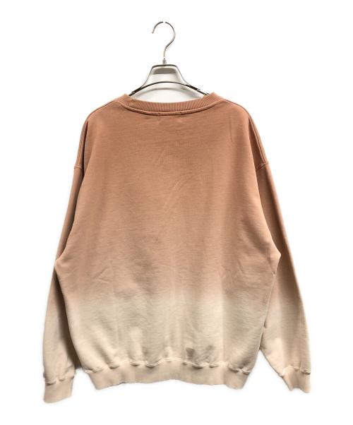 X-LARGE（エクストララージ）X-LARGE (エクストララージ) GRADATION CREWNECK SWEATSHIRTS ブラウン サイズ:XLの古着・服飾アイテム