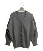 L'appartementアパルトモン）の古着「23AW Volume Knit Cardigan」｜グレー