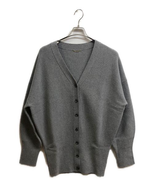 L'appartement（アパルトモン）L'Appartement (アパルトモン) 23AW Volume Knit Cardigan グレー サイズ:Freeの古着・服飾アイテム