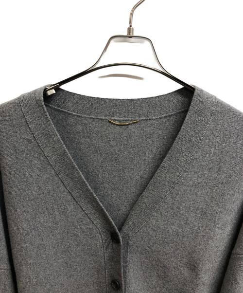 L'appartement（アパルトモン）L'Appartement (アパルトモン) 23AW Volume Knit Cardigan グレー サイズ:Freeの古着・服飾アイテム