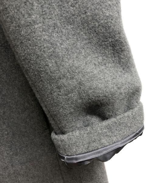 L'appartement（アパルトモン）L'Appartement (アパルトモン) 21AW No collar chester COAT グレー サイズ:36の古着・服飾アイテム