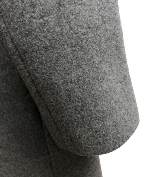 L'appartement（アパルトモン）L'Appartement (アパルトモン) 21AW No collar chester COAT グレー サイズ:36の古着・服飾アイテム