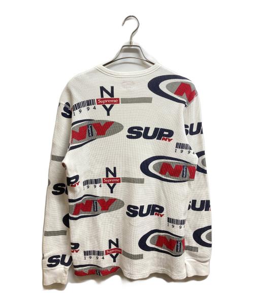 SUPREME（シュプリーム）Supreme (シュプリーム) 18FW NY Waffle Thermal ホワイト サイズ:Mの古着・服飾アイテム