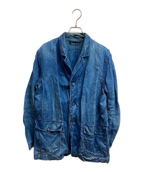CASEY CASEY（ケーシーケーシー）CASEY CASEY (ケーシーケーシー) リネンデニムジャケット インディゴ サイズ:Mの古着・服飾アイテム