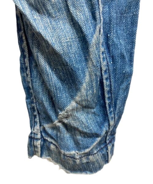 CASEY CASEY（ケーシーケーシー）CASEY CASEY (ケーシーケーシー) リネンデニムジャケット インディゴ サイズ:Mの古着・服飾アイテム