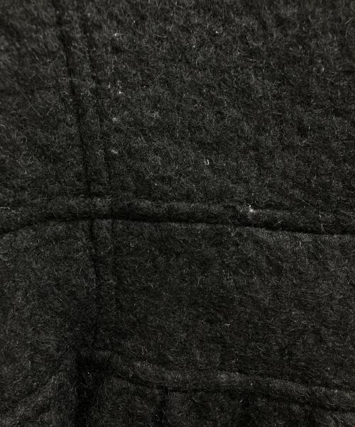 M'S GRACY（エムズグレイシー）M'S GRACY (エムズグレイシー) リボンモチーフアンゴラウールコート ブラック サイズ:38の古着・服飾アイテム