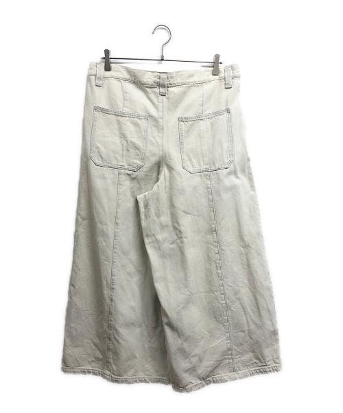 JOURNAL STANDARD（ジャーナルスタンダード）JOURNAL STANDARD (ジャーナルスタンダード) ビッグタックデニム ホワイト サイズ:38の古着・服飾アイテム