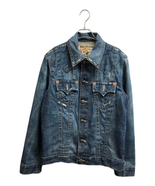 TRUE RELIGION（トゥルー レリジョン）TRUE RELIGION (トゥルー レリジョン) デニムジャケット インディゴ サイズ:Sの古着・服飾アイテム