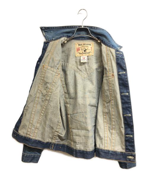 TRUE RELIGION（トゥルー レリジョン）TRUE RELIGION (トゥルー レリジョン) デニムジャケット インディゴ サイズ:Sの古着・服飾アイテム