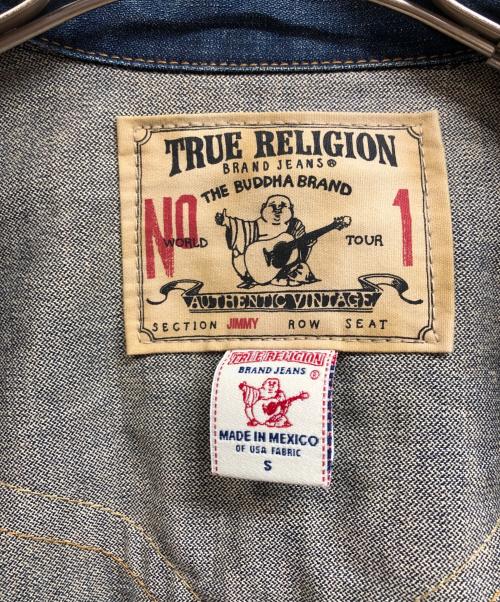 TRUE RELIGION（トゥルー レリジョン）TRUE RELIGION (トゥルー レリジョン) デニムジャケット インディゴ サイズ:Sの古着・服飾アイテム